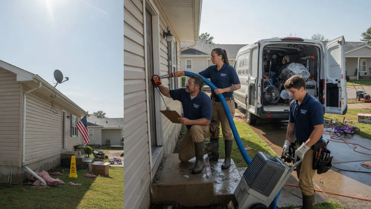 Ceiling Water Damage Restoration in Perryville, MO near me
